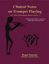 Clinical Notes on Trumpet Playing book cover